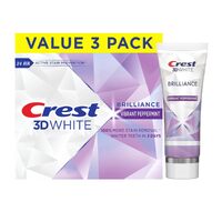 Отбеливающая зубная паста Crest 3D White Brilliance 3шт.