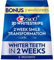 Отбеливающие полоски Crest 3DWhitestrips 2 Week Smile Transformation