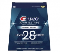 Отбеливающие полоски Crest 3D Whitestrips Supreme Bright 21 стик