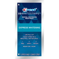 Отбеливающие полоски Crest 3D Whitestrips 1 Hour Express