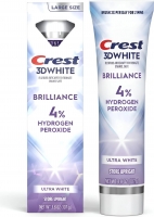 Відбілююча зубна паста Crest 3D White Brilliance Hydrogen Peroxide